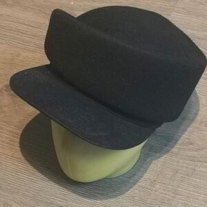 Neo-Vintage Felted Wool Military Hybrid Sport Utility Cap